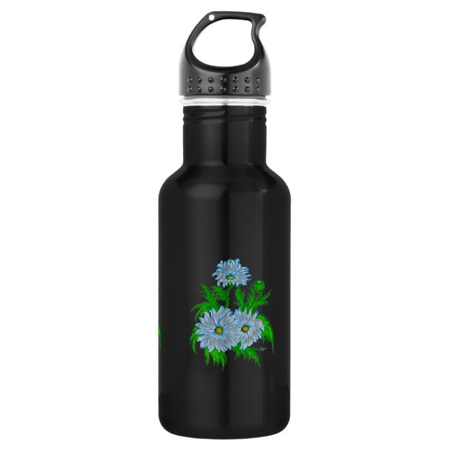 Daisies Blume Trinkflasche (Vorderseite)