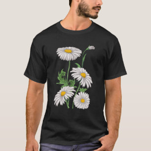 Daisies Chamomile Marguerites Bouquet Vintag Dais T-Shirt