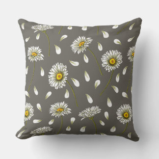 Daisies chic pattern kissen