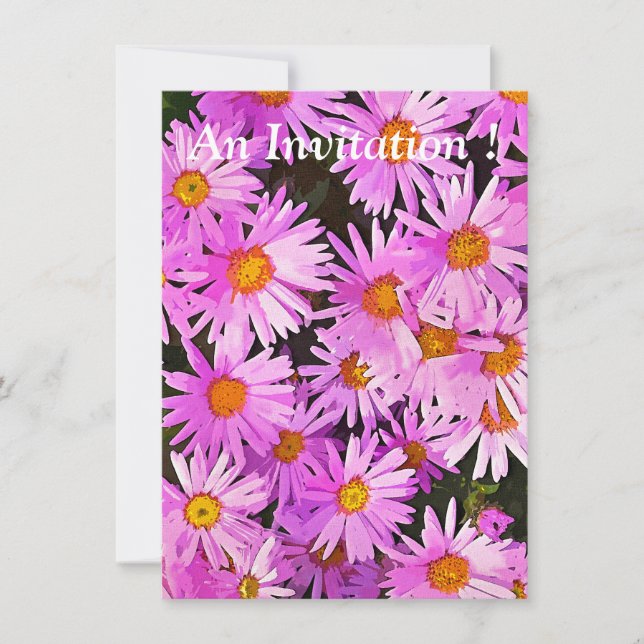 DAISIES EINLADUNG (Vorderseite)