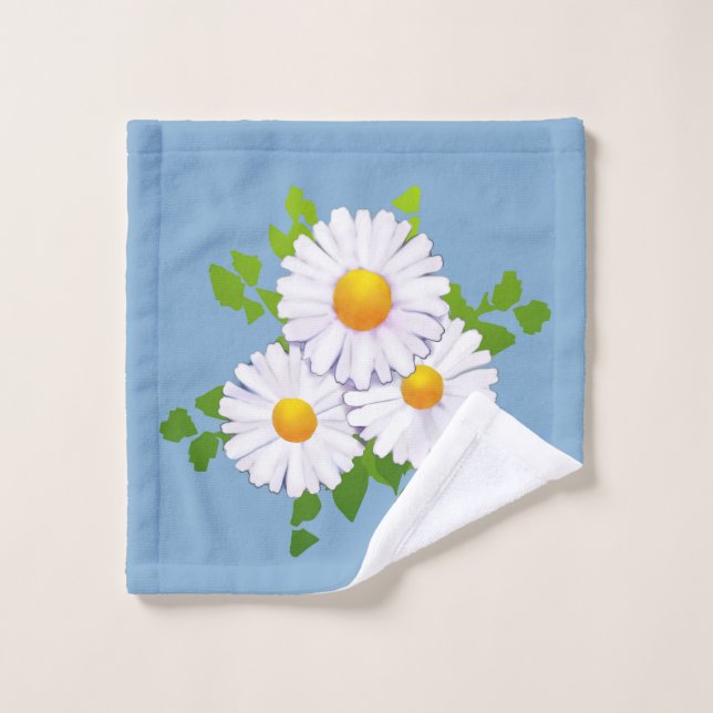 Daisies Facecloth Waschlappen (Waschlappen)