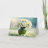 Daisies Grußkarte