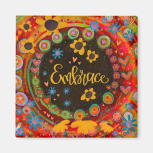 "Daisies" Inspirivity Embrace Magnet