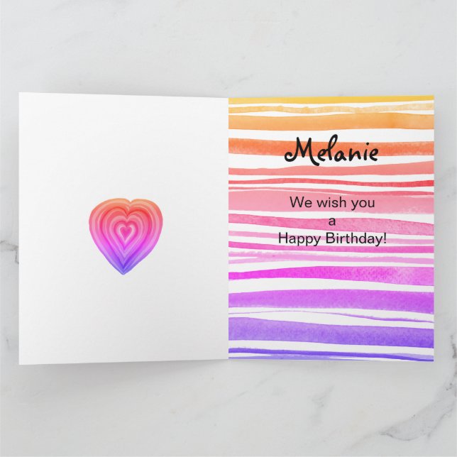 Daisies Karte (Innenseite)