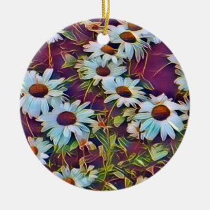 DAISIES KERAMIK ORNAMENT