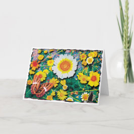 Daisies May Grußkarte Karte