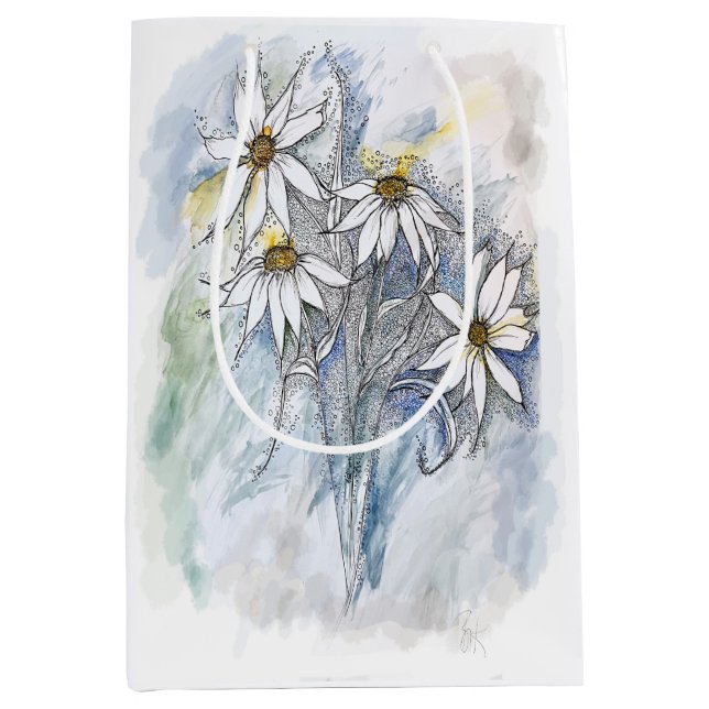 Daisies Mittlere Geschenktüte (Vorderseite)