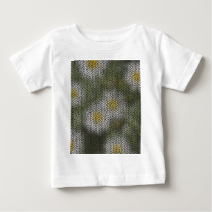 Daisies moderner künstlerischer Stil Baby T-shirt