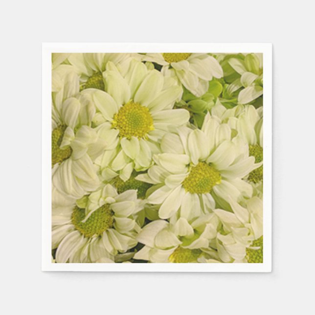 Daisies Paper Napkin Serviette (Vorderseite)
