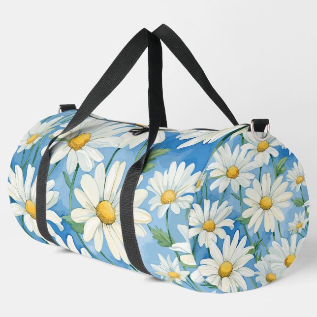 Daisies Pattern Duffle Bag (Linke Ecke)