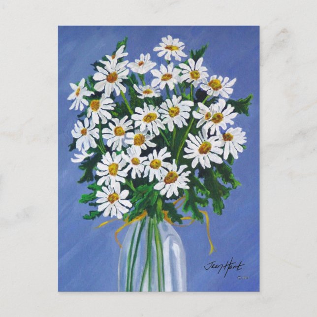 Daisies Postkarte (Vorderseite)