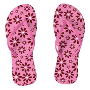 Daisies Simple Stylish Summer Women's Flip Flops
