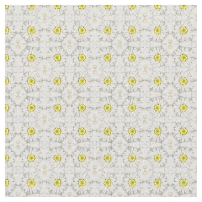 Daisies Stoff (Nahaufnahme)