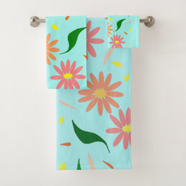 Daisies T - Shirt Badhandtuch Set