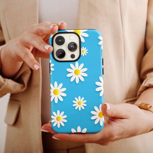 Daisies Yellow Girly Blume | iPhone 14 Case-Mate Hülle (Von Creator hochgeladen)