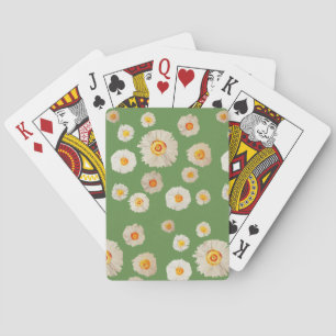 Daisies Zeichnend Classic Playing Cards, Dasies Spielkarten