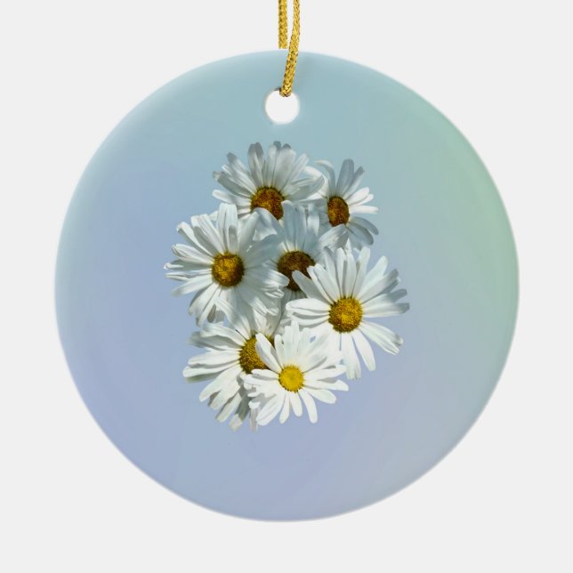 Daisis in Sunshine II Keramik Ornament (Vorne)