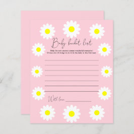 Daisis - Liste der Baby-Eimer