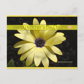 Daisy2 am Muttertag | Blue Beach Song™ Postkarte