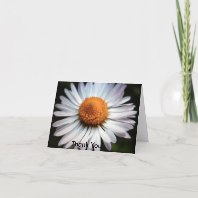 Daisy 1, Danke Karte (Vorderseite)