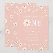 Daisy 1. Geburtstag Pink