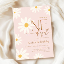 Daisy 1st Birthday Little Miss ONEderful