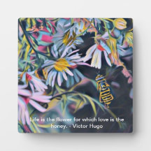 Daisy and Bee 5 x 5 Tabletten Foto mit Easel