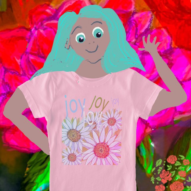 Daisy and Daffodils: Blumenträume von Joy T - Shir T-Shirt (Von Creator hochgeladen)