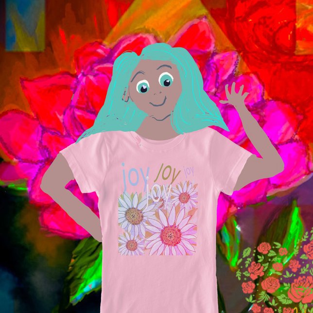 Daisy and Daffodils: Blumenträume von Joy T - Shir T-Shirt (Von Creator hochgeladen)