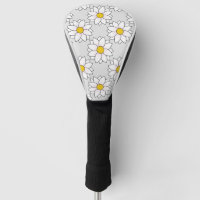 Daisy Art Golf Head Cover