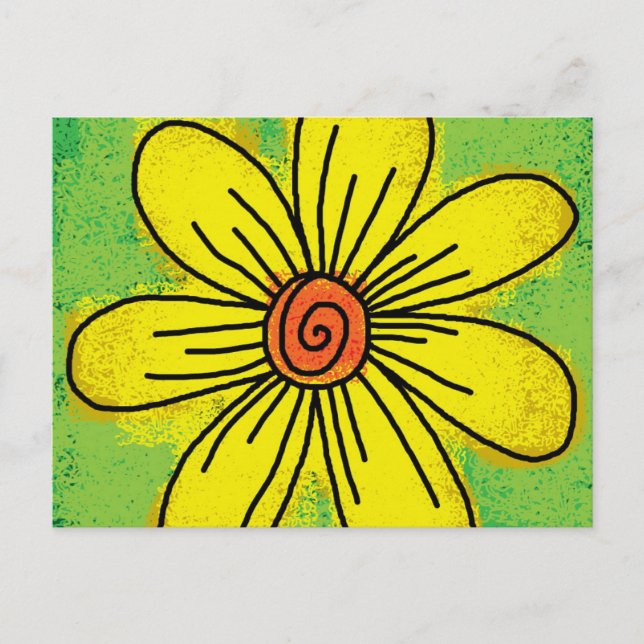 DAISY ART POSTCARD POSTKARTE (Vorderseite)
