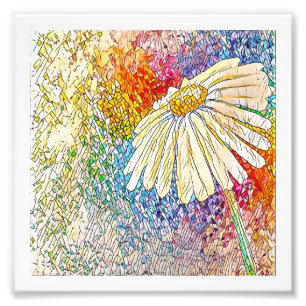 Daisy Art Print Fotodruck