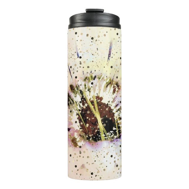Daisy Artwork thermal tumbler Thermosbecher (Vorderseite)