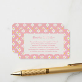 Daisy-Baby-Party-Buchwunsch Begleitkarte