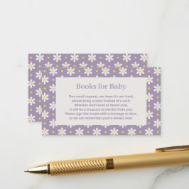 Daisy-Baby-Party-Buchwunsch Begleitkarte