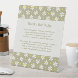 Daisy-Baby-Party-Buchwunsch Sockelschild