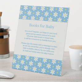 Daisy-Baby-Party-Buchwunsch Sockelschild