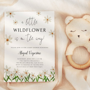 Daisy Baby Shower Einladung