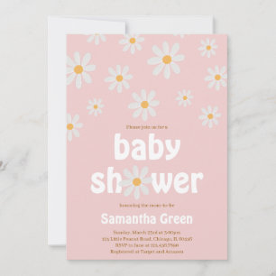 Daisy Baby Shower Einladung