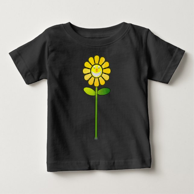 Daisy Baby T-shirt (Vorderseite)