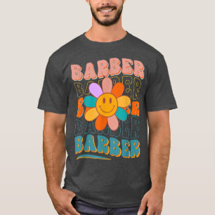 Daisy-Barbier-Design für Männer Frauen Barbier Bar T-Shirt