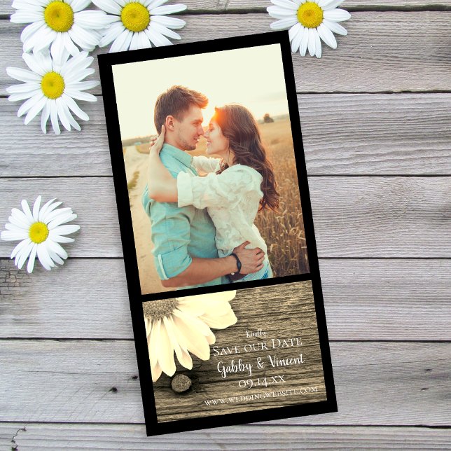 Daisy Barn Wood Ranch Hochzeit Retten Sie das Datu Save The Date (Von Creator hochgeladen)