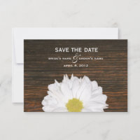 Daisy & Barnwood Wedding retten das Datum