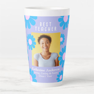Daisy Best Teacher Foto Lila Milchtasse