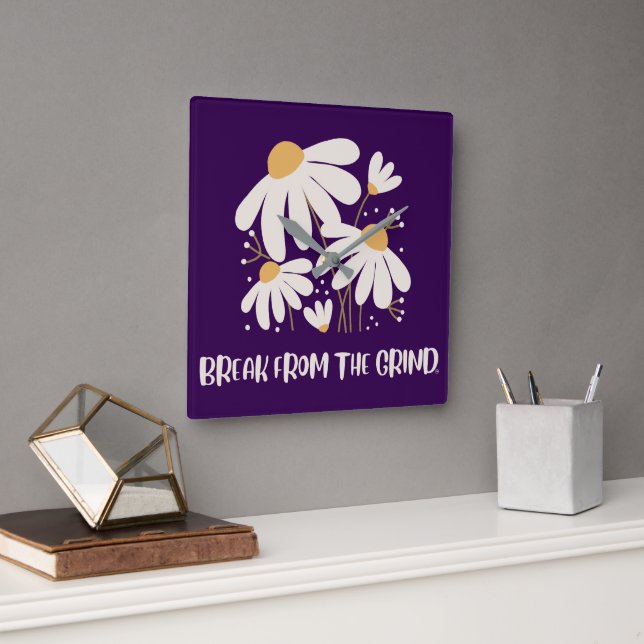 Daisy BFTG Clock Quadratische Wanduhr (Büro)