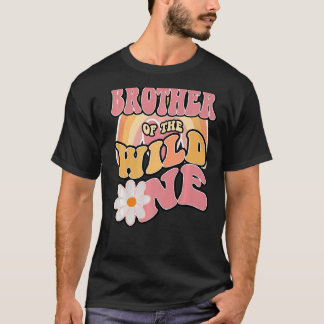 Daisy Birthday Brother Wild One Boho 1. Geburtstag T-Shirt