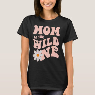 Daisy Birthday Mama Wild One Boho Daisy 1st Birthd T-Shirt