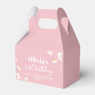 Daisy Birthday Party Fevor Box Geschenkschachtel