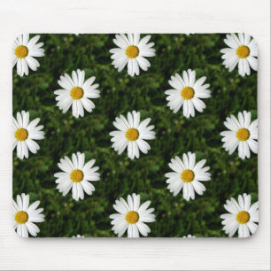 Daisy Bloom nahtloses Muster + Ihre Ideen Mousepad