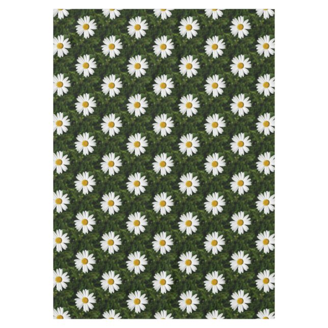 Daisy Bloom nahtloses Muster + Ihre Ideen Tischdecke (Vorderseite)